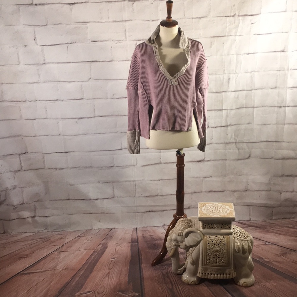 We the Free Sunrise Polo in Lavender